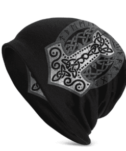 Gorro Viking Unisex - Touca de Frio - Mjolnir