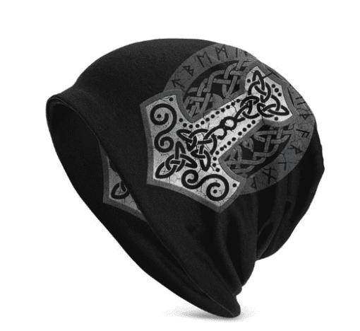 Gorro Viking Unisex - Touca de Frio - Mjolnir