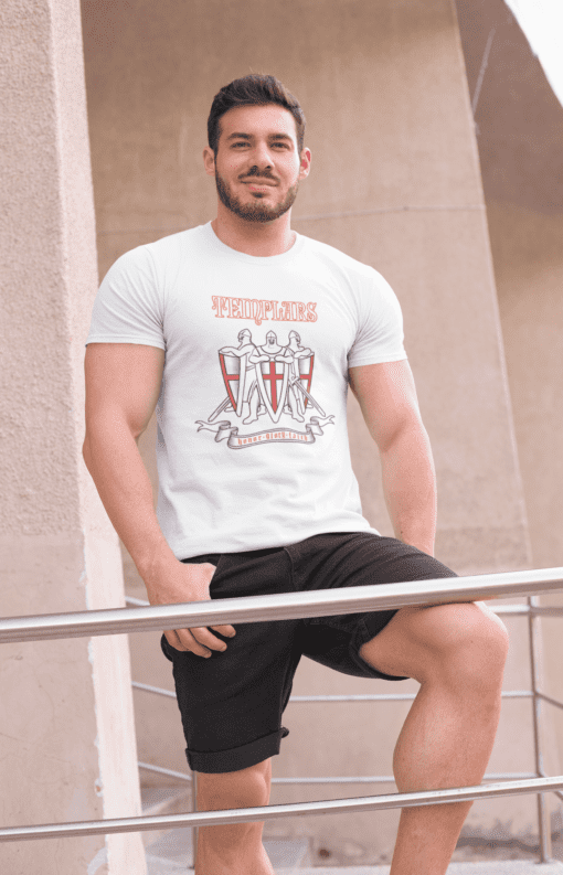 camiseta masculina templario