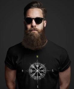 camiseta masculina vegvisir IV