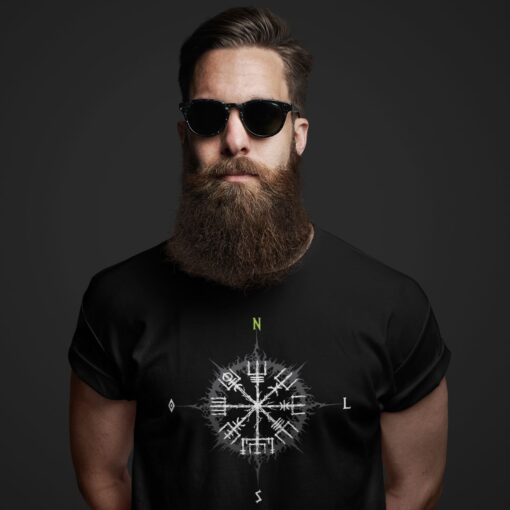 camiseta masculina vegvisir IV