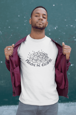 mockup of a man revealing his tee from under a light jacket 25928 - Varegue