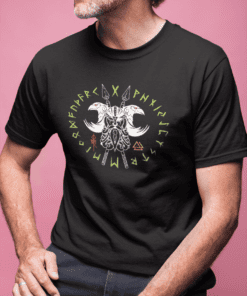 Camiseta Masculina - Odin IX - 100% Algodão