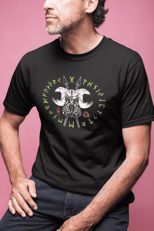 Camiseta Masculina - Odin IX - 100% Algodão