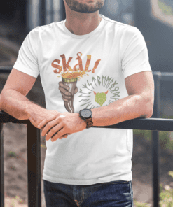 Camiseta Masculina - Skal II - 100% Algodão