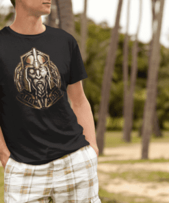 Camiseta Masculina - Odin VI- 100% Algodão