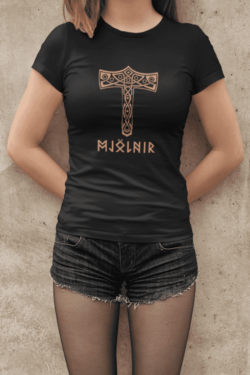 Camiseta Feminina – Mjölnir – 100% Algodão