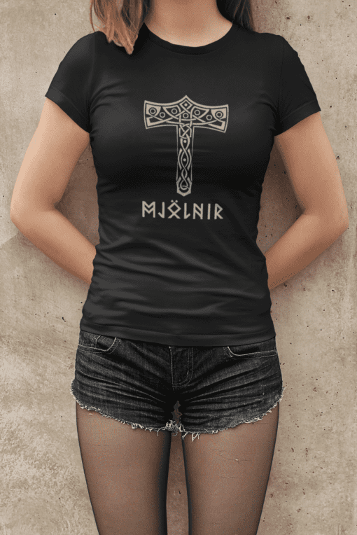 Camiseta Feminina – Mjölnir – 100% Algodão