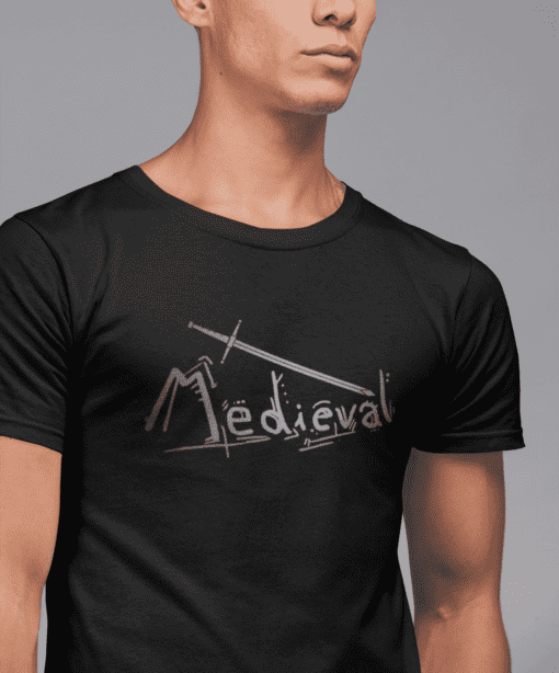 t shirt mockup of a fit young man against a plain background 21552 - Varegue