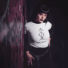 t shirt mockup of a goth woman lurking in the dark 26619 - Varegue