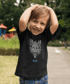 Camiseta Infantil – ODIN – 100% Algodão