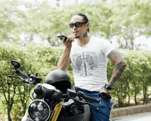 crewneck tee mockup of a tattooed man on his motorcycle m12676 r el2 1 - Varegue