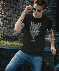 Camiseta Masculina – ODIN X – 100% Algodão