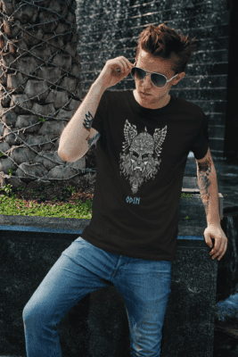 Camiseta Masculina – ODIN X – 100% Algodão