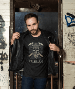 Camiseta Masculina – VALHALLA II – 100% Algodão