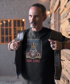 Camiseta Masculina – DEAD KING II – 100% Algodão