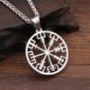 Colar Nórdico – Modelo Vegvisir