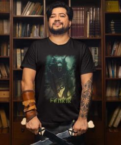 Camiseta Tradicional – Fenrir – 100% algodão by Rodrigo Ovelha