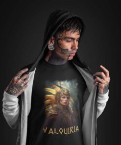 Camiseta Tradicional – Valquiria – 100% algodão by Rodrigo Ovelha