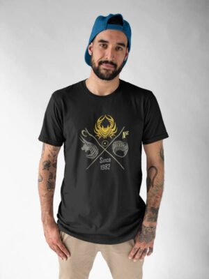 Camiseta Tradicional – Sol, Lua e Ascendente– 100% algodão