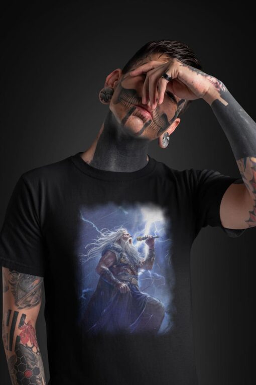 Camiseta Masculina – Odin Vocals – 100% Algodão by Rodrigo Ovelha