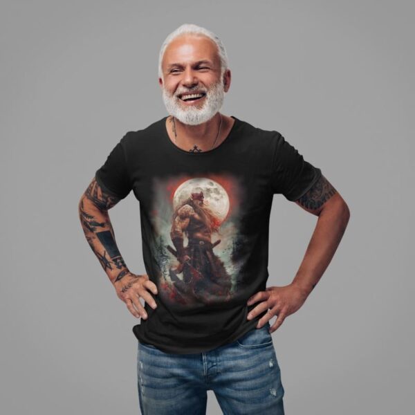 Camiseta Masculina – Berserker I – 100% Algodão by Rodrigo Ovelha