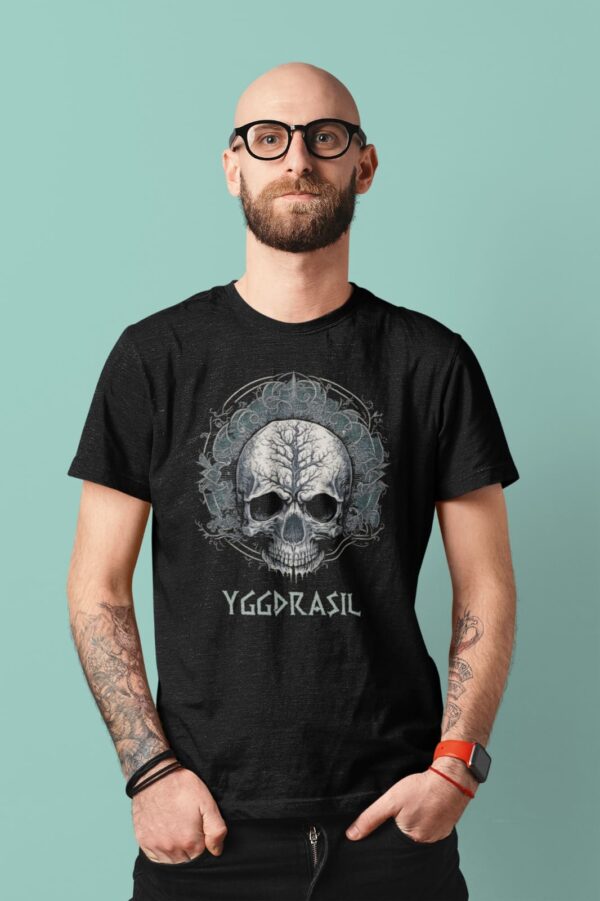 Camiseta Masculina – YGGDRASIL II – 100% Algodão