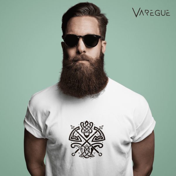 Camiseta Masculina - Nórdico Clássico - 100% Algodão