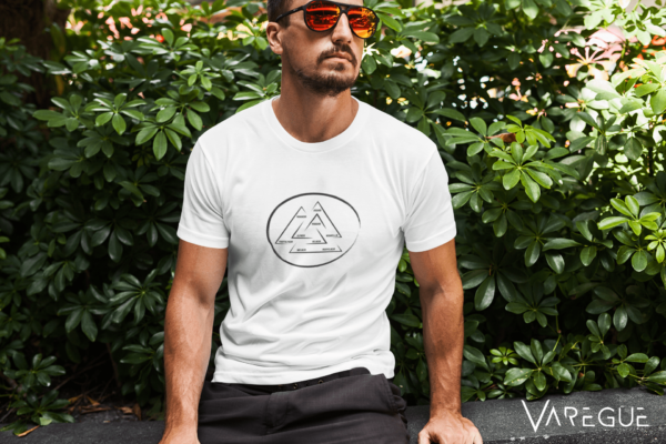 Camiseta Masculina - Valknut - 100% Algodão