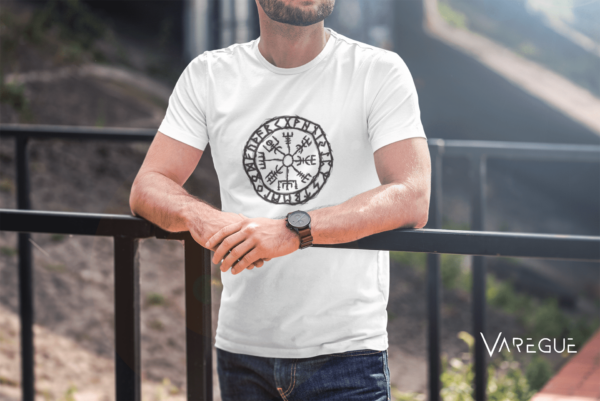 Camiseta Masculina - Vegvisir II - 100% Algodão