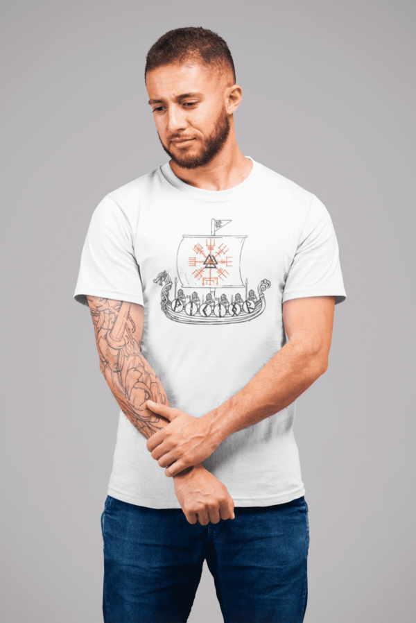 Camiseta Masculina – Drakkar – 100% Algodão