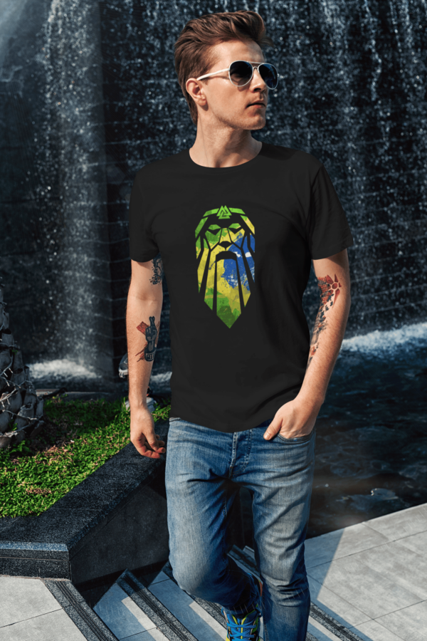 Camiseta Masculina – Odin Brasil – 100% Algodão