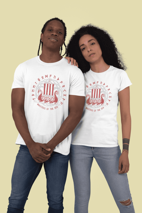 Camiseta Feminina – Drakkar – 100% Algodão