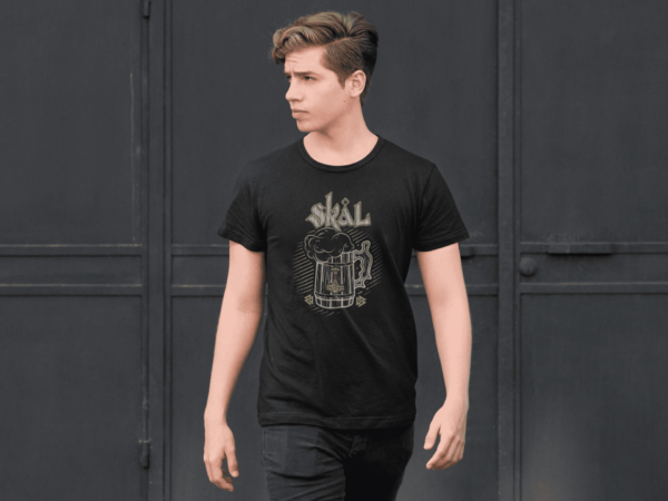 Camiseta Masculina - Skal - 100% Algodão