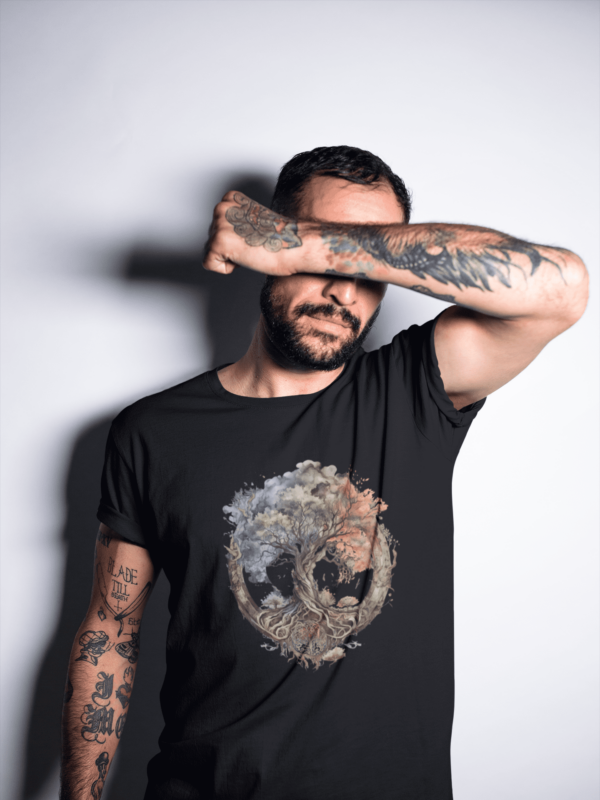 Camiseta Masculina – Yggdrasil Especial – 100% Algodão