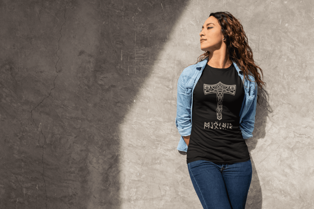 Camiseta Feminina – Mjölnir – 100% Algodão