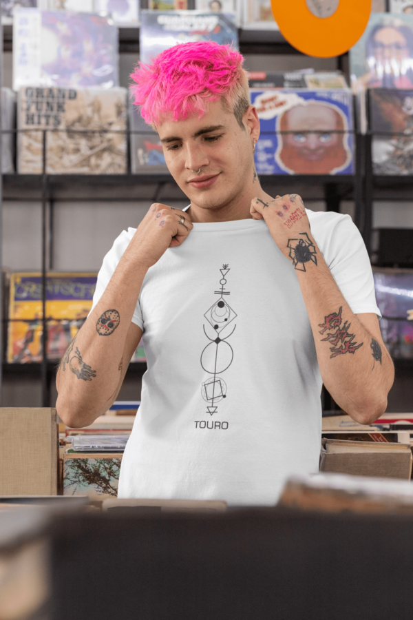 Camiseta Masculina - Signo de Touro - 100% algodão