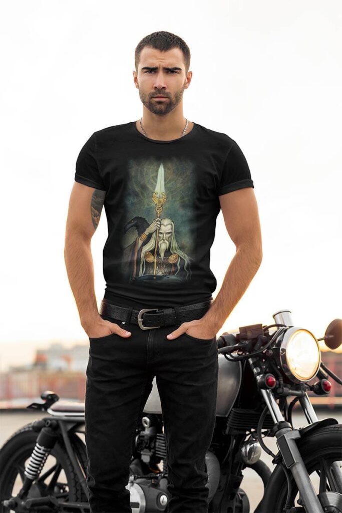 Camiseta Masculina – ALLFATHER III – 100% Algodão