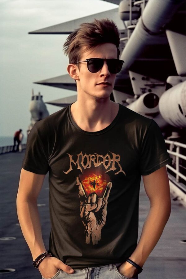 Camiseta Masculina – MORDOR – 100% Algodão