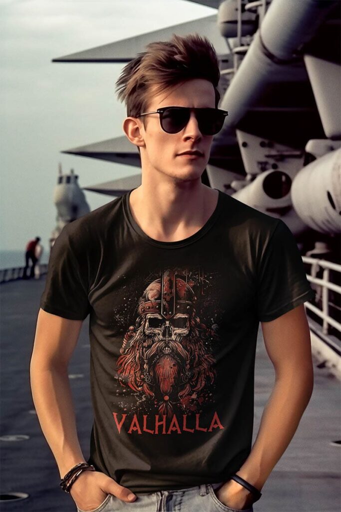 Camiseta Masculina – SKULL II – 100% Algodão